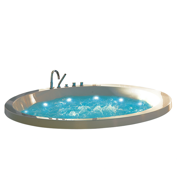 SOLEIL ROUND Ванна с гидромассажем 170хH68, встраиваемая