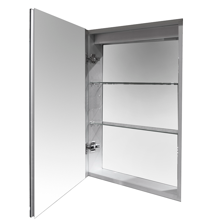 SMART CABINETS шкаф универсальный встраиваемый с одной дверцей и двойным зеркалом 489Х762Х100