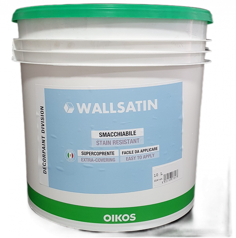 WALLSATIN BIANCO профессиональная краска с атласным эффектом LT. 10