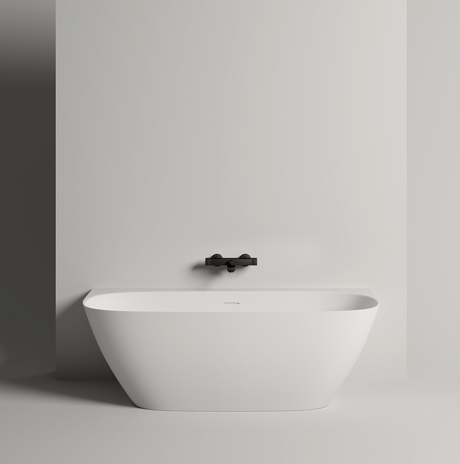SOFIA WALL 170x80 матовая пристенная ванна